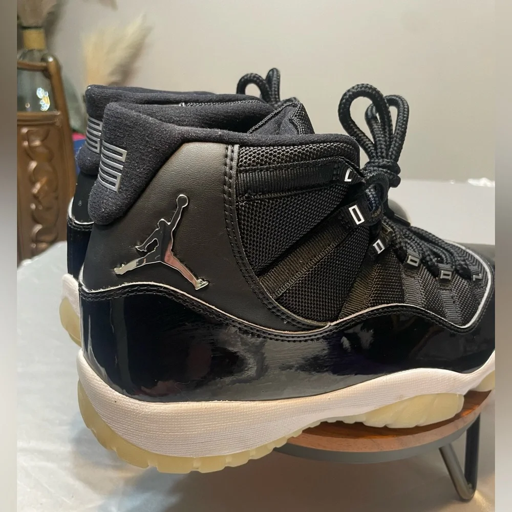 JORDAN 11 RETRO JUBILEE 25TH ANNIVERSARY Bubba gum bottom men 10.5 sneaker shoe - Picture 8 of 17